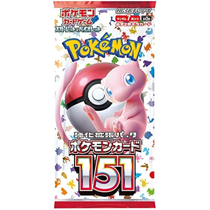 rayihni POKEMON CARD GAME SCARLET & VIOLET ENHANCED EXPANSION PACK POKEMON CARD 151" BOX (JAPANESE) - Image 2